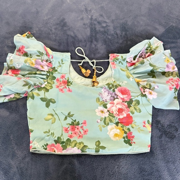 Women’s Lehenga. Haldi outfit Size L 3 piece suit chaniya choli - Picture 5 of 16